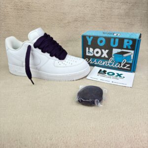 Black Wide Flats Laces