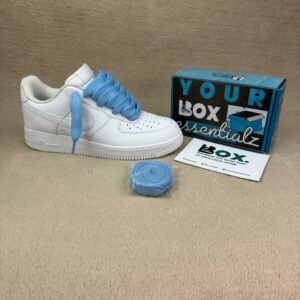 babyBlue Wide Flats Laces
