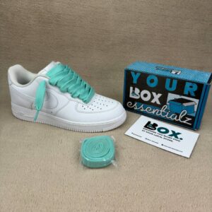 Mint Green Wide Flats Laces